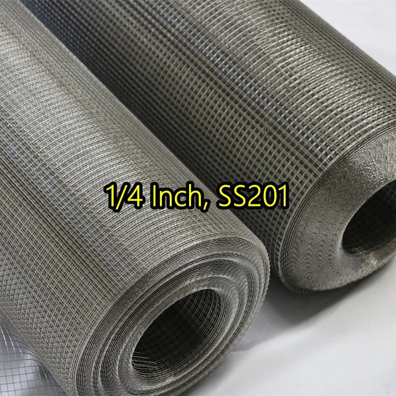 1/4 بوصة SS201 شبكة سلكية ملحومة
