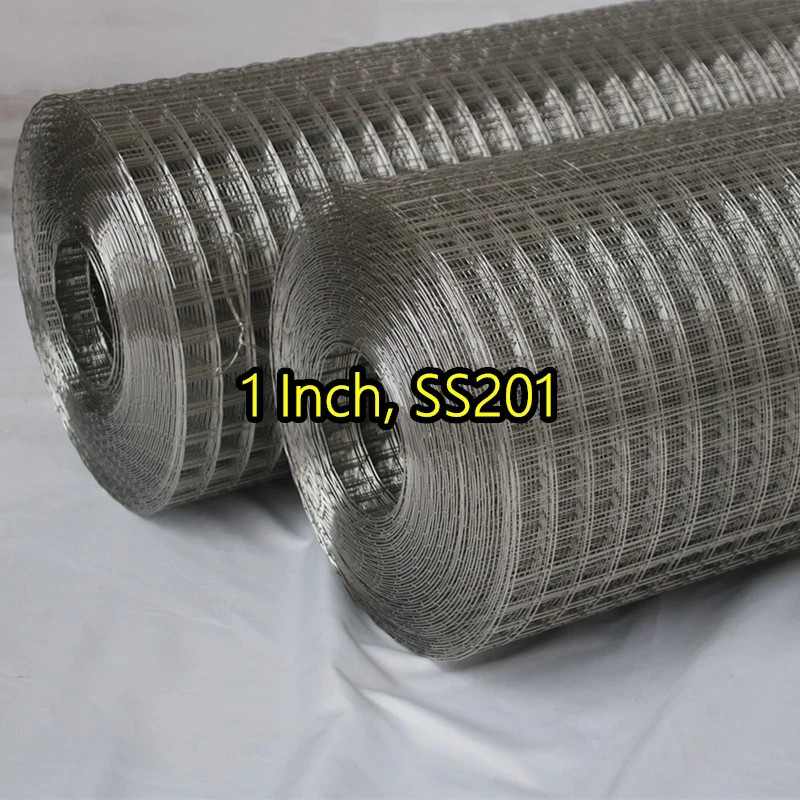 1 بوصة SS201 شبكة سلكية ملحومة