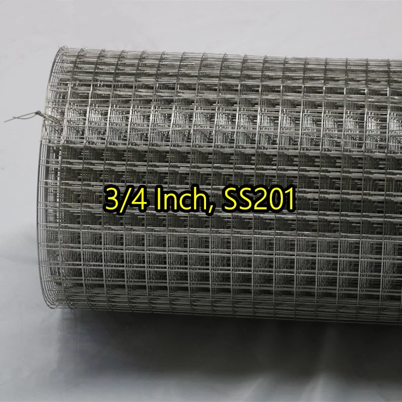 3/4 بوصة SS201 شبكة سلكية ملحومة