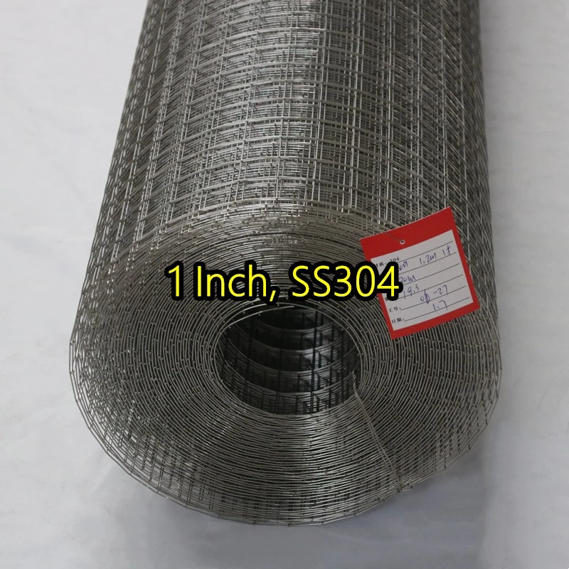1 بوصة SS304 شبكة سلكية ملحومة