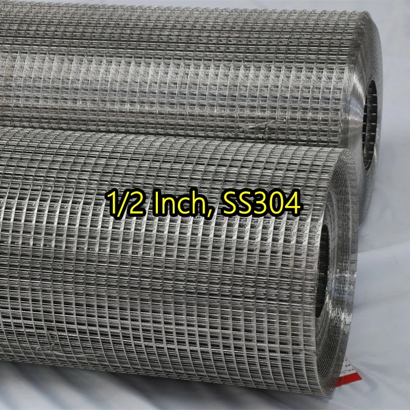 1/2 بوصة SS304 شبكة سلكية ملحومة