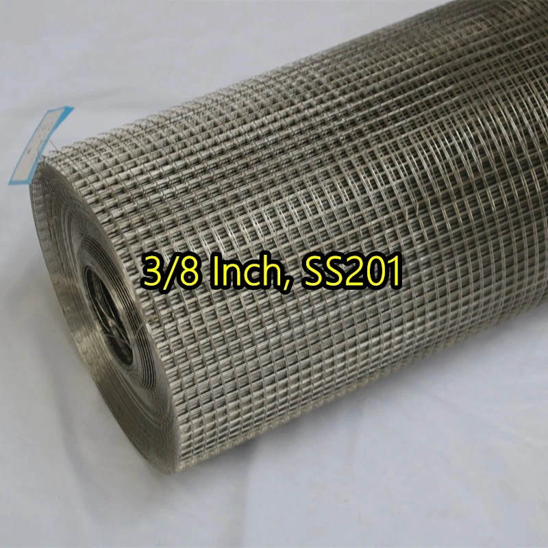 3/8 بوصة SS201 شبكة سلكية ملحومة