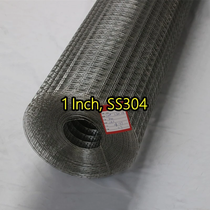 1 بوصة SS304 شبكة سلكية ملحومة
