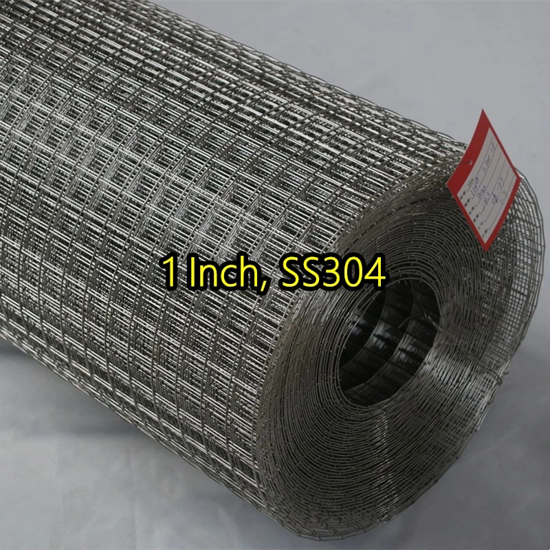 1 بوصة SS304 شبكة سلكية ملحومة