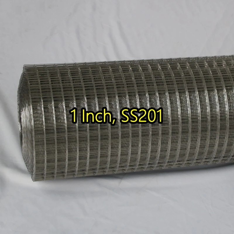 1 بوصة SS201 شبكة سلكية ملحومة
