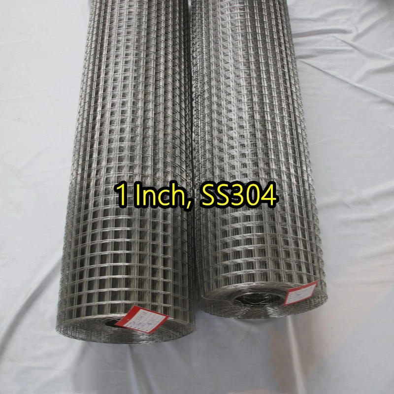 1 بوصة SS304 شبكة سلكية ملحومة